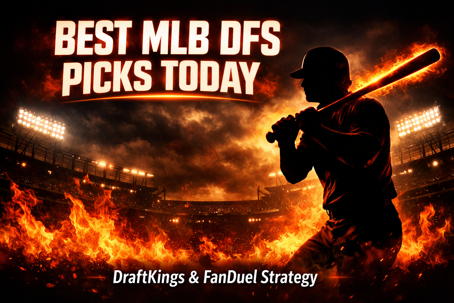 mlb dfs picks today