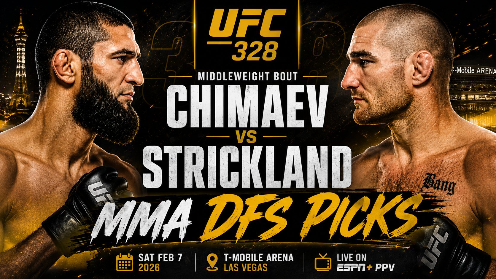 ufc 328 dfs picks
