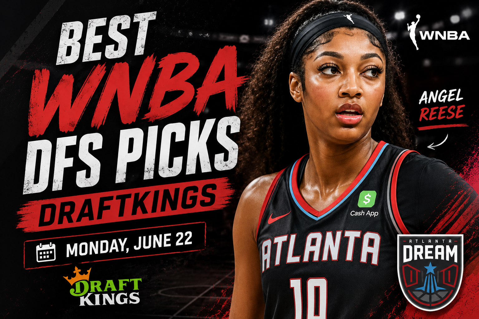 wnba dfs picks monday 6 22 2026