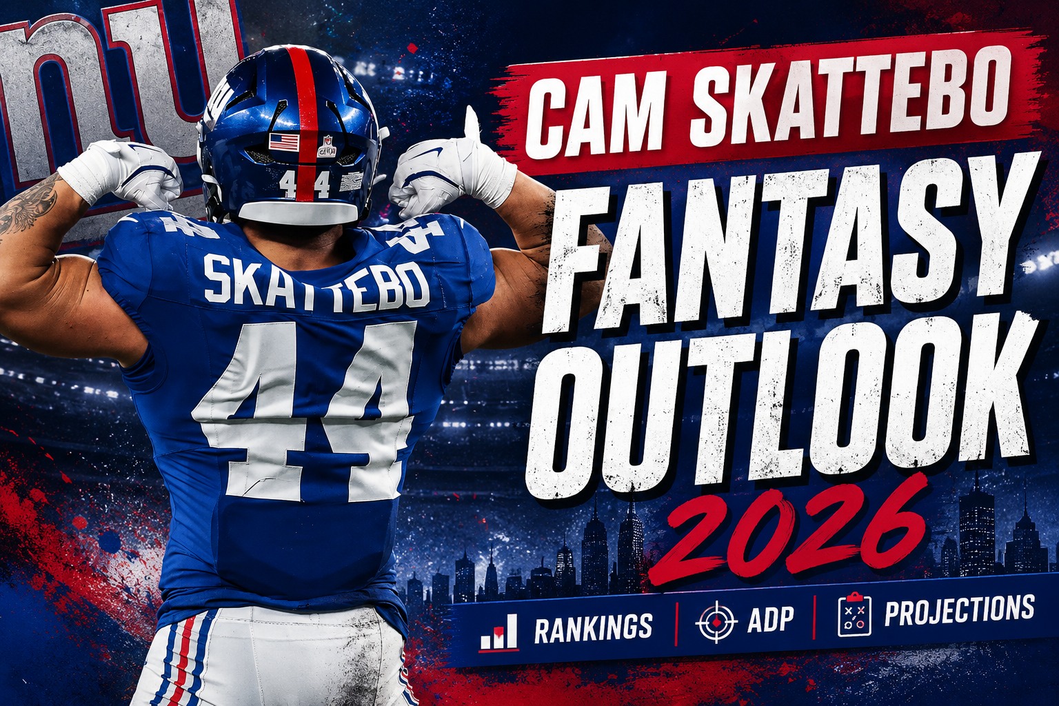 cam skattebo fantasy 2026