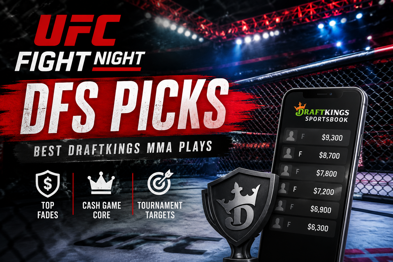 ufc fight night dfs picks