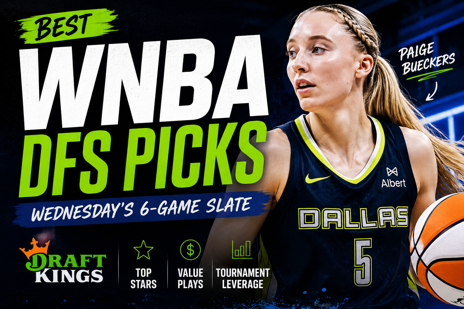 wnba dfs picks wednesday