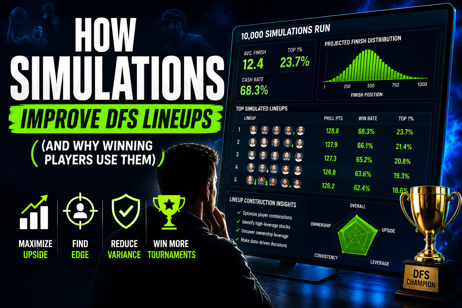 how to use sims in dfs