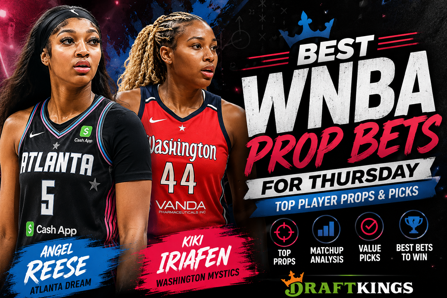 wnba prop bets thursday