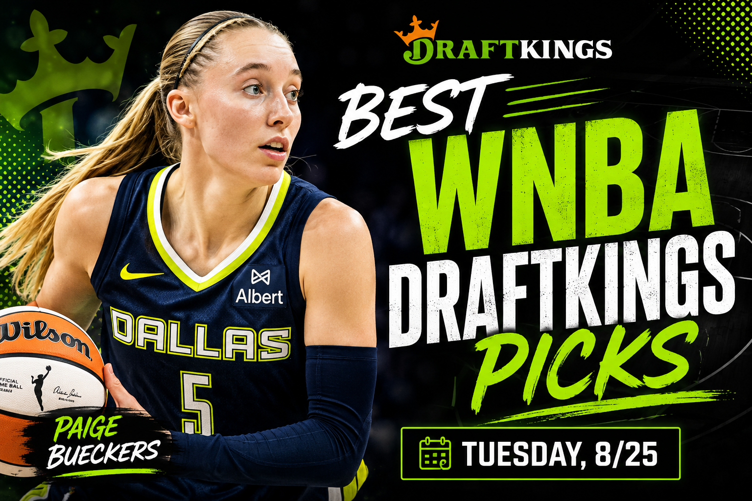 best wnba draftkings picks tuesday paige buckers