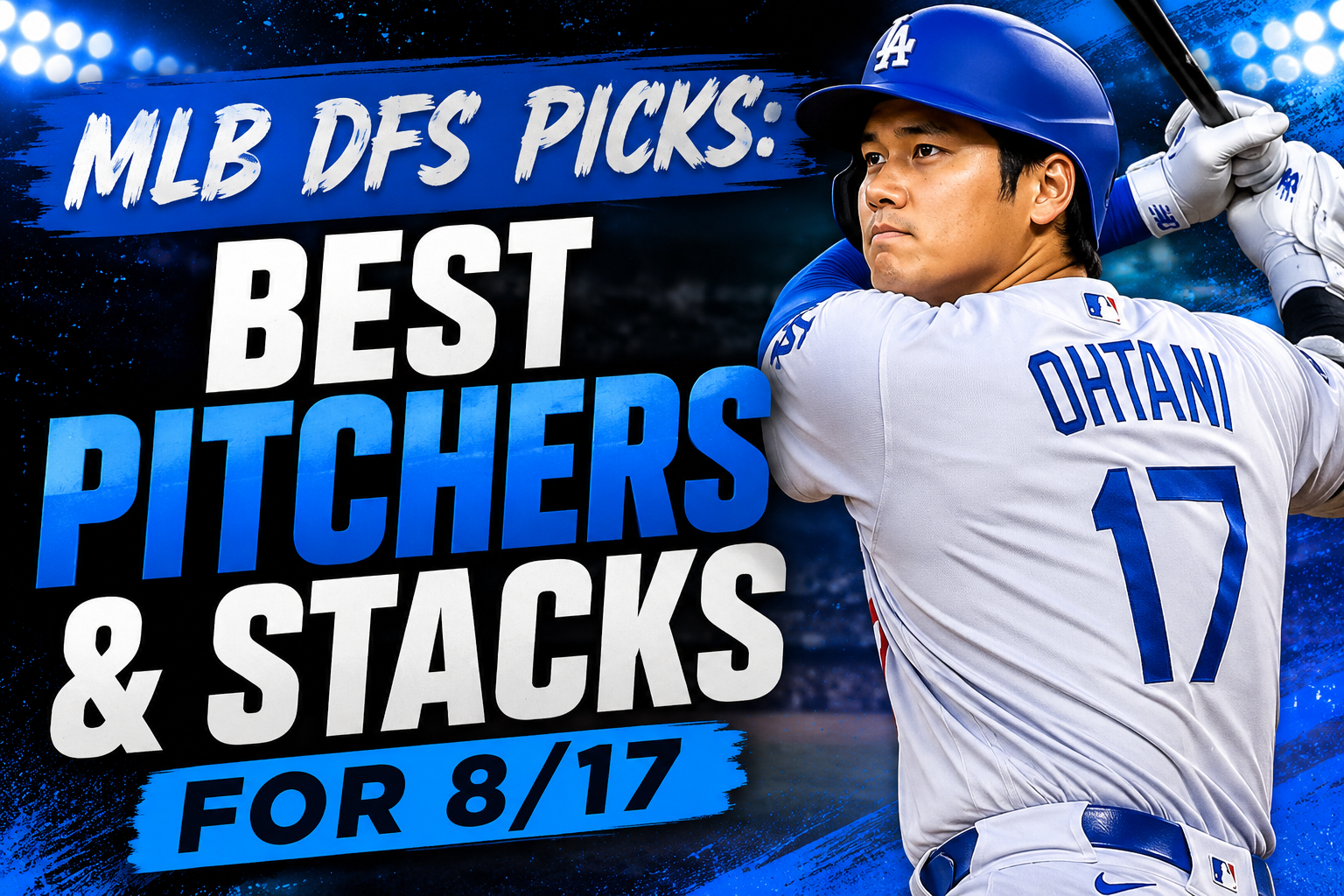 monday mlb dfs picks ohtani
