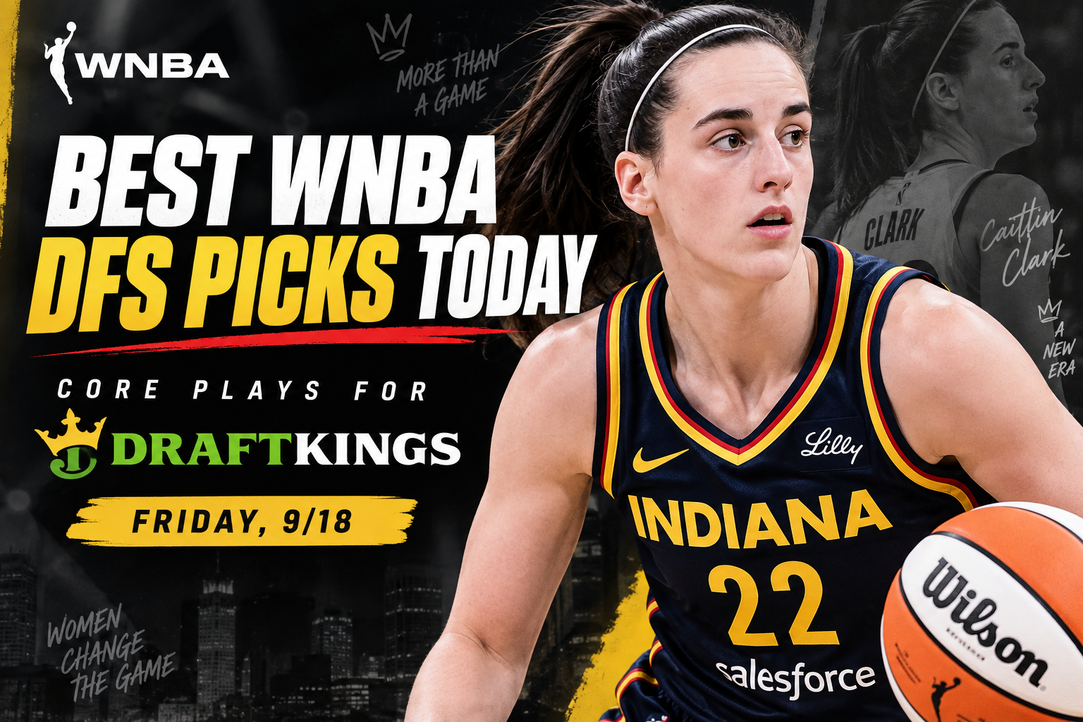 best wnba dfs picks friday caitlin clark
