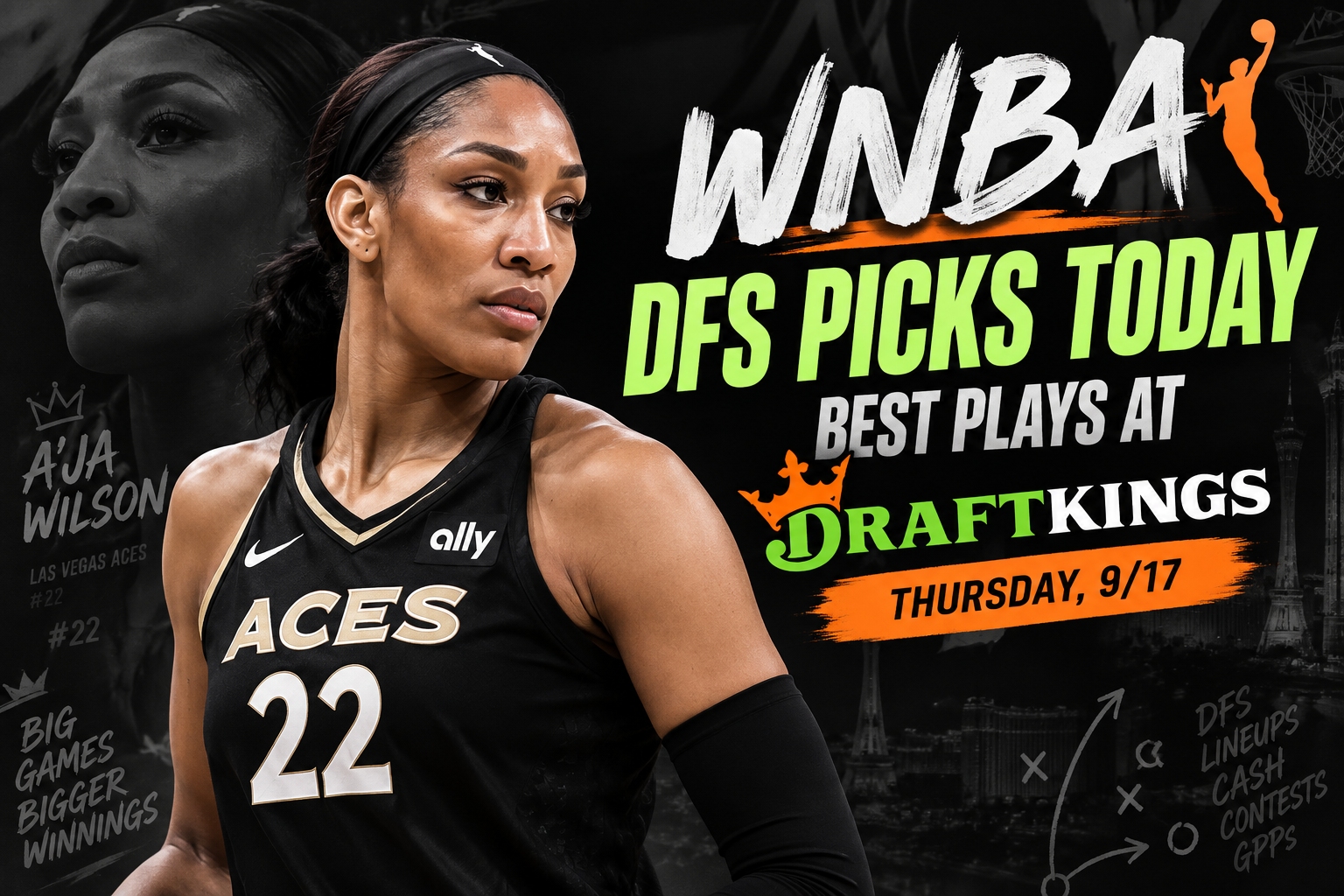 wnba dfs picks thursday a'ja wilson